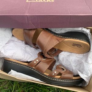 Brand new Clark sandals